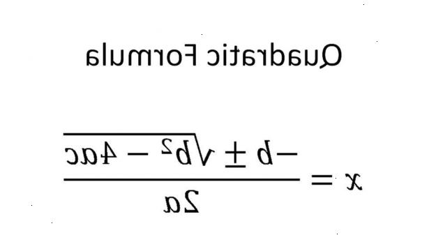 Sådan faktor andengrads polynomier (kvadratiske ligninger). Find indregnet form, ved hjælp af en af nedenstående metoder.