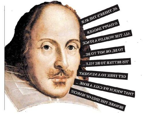 Sådan at tale som shakespeare. Læs en Shakespeare play i den oprindelige, hvis du kan.
