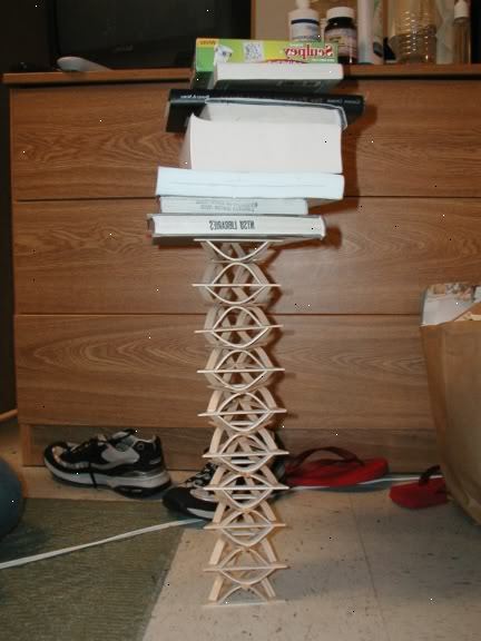Hvordan til at bygge en ispind pind tårn. Bestemt, her er én måde at gøre det..