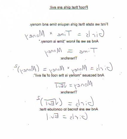 Sådan gør matematik beviser. Forstå, at matematik bruger oplysninger, som du allerede kender, især aksiomer eller resultater af andre teoremer.