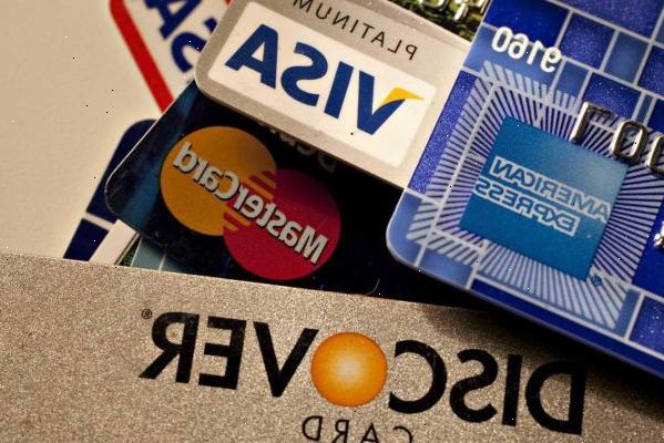 Hvordan til at betale din pant med et kreditkort